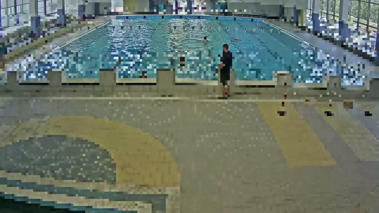 Trenčín, Municipal Swimming Pool Indoor Live Cam - Trencin, Okres Trencin, Slovakia