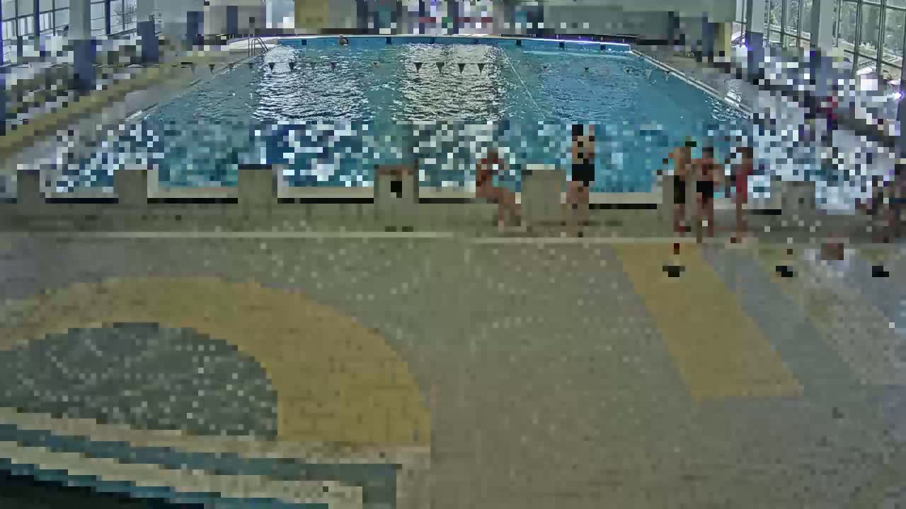 Trenčín, Municipal Swimming Pool Indoor Live Cam - Trencin, Okres Trencin, Slovakia