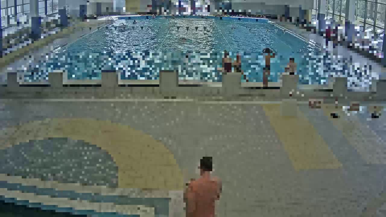 Trenčín, Municipal Swimming Pool Indoor Live Cam - Trencin, Okres Trencin, Slovakia
