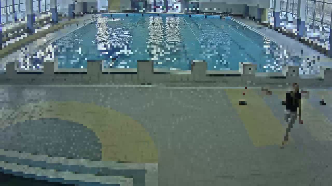 Trenčín, Municipal Swimming Pool Indoor Live Cam - Trencin, Okres Trencin, Slovakia