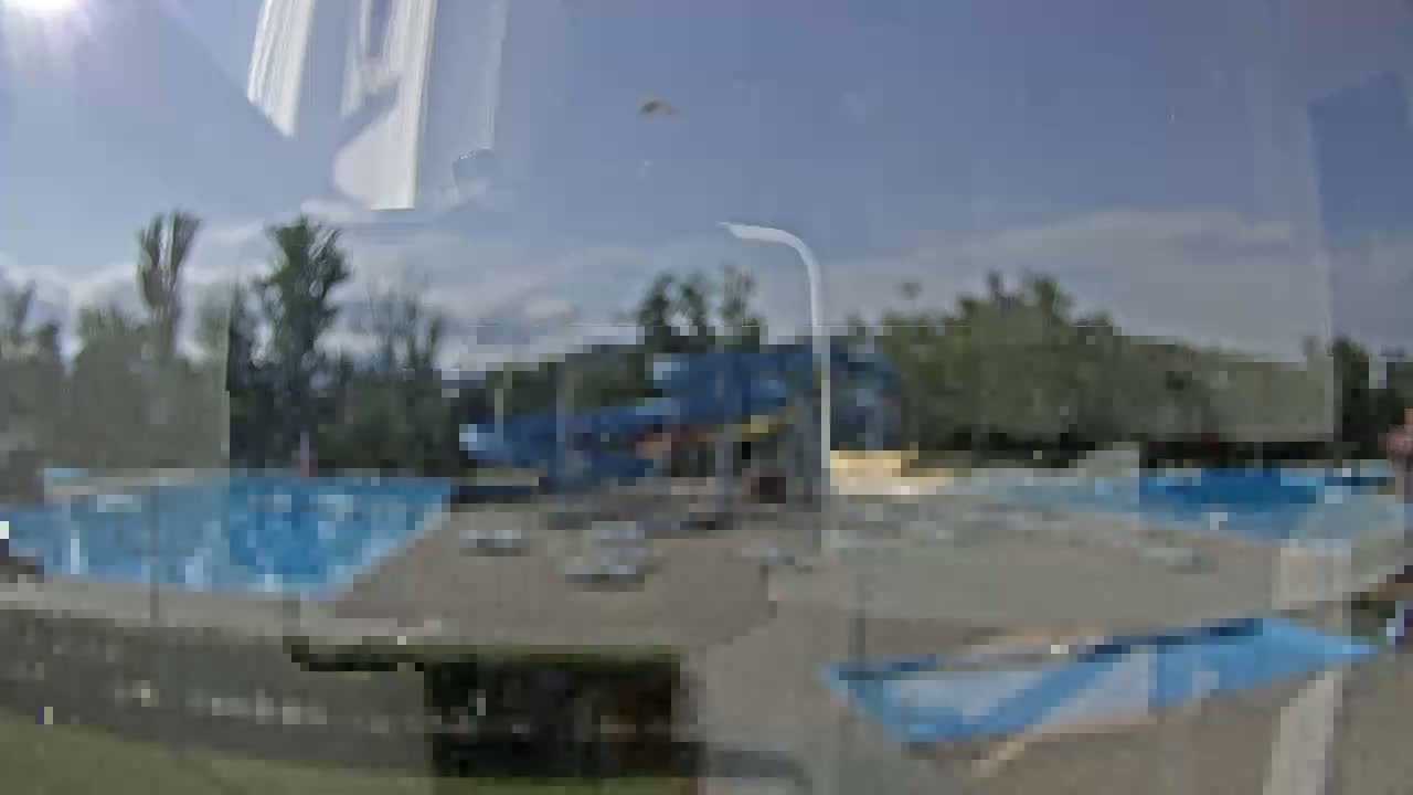 Trenčín, Summer Swimming Pool Outdoor  Live Cam - Trencin, Okres Trencin, Slovakia
