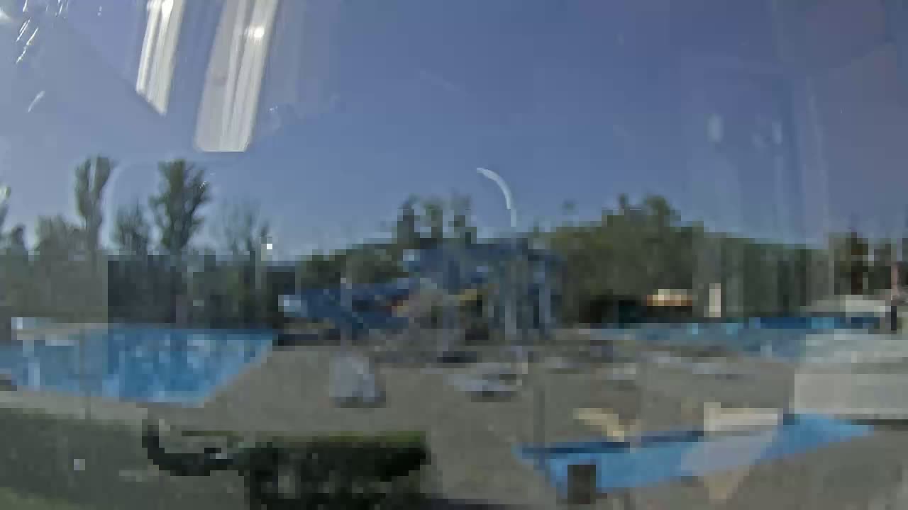 Trenčín, Summer Swimming Pool Outdoor  Live Cam - Trencin, Okres Trencin, Slovakia