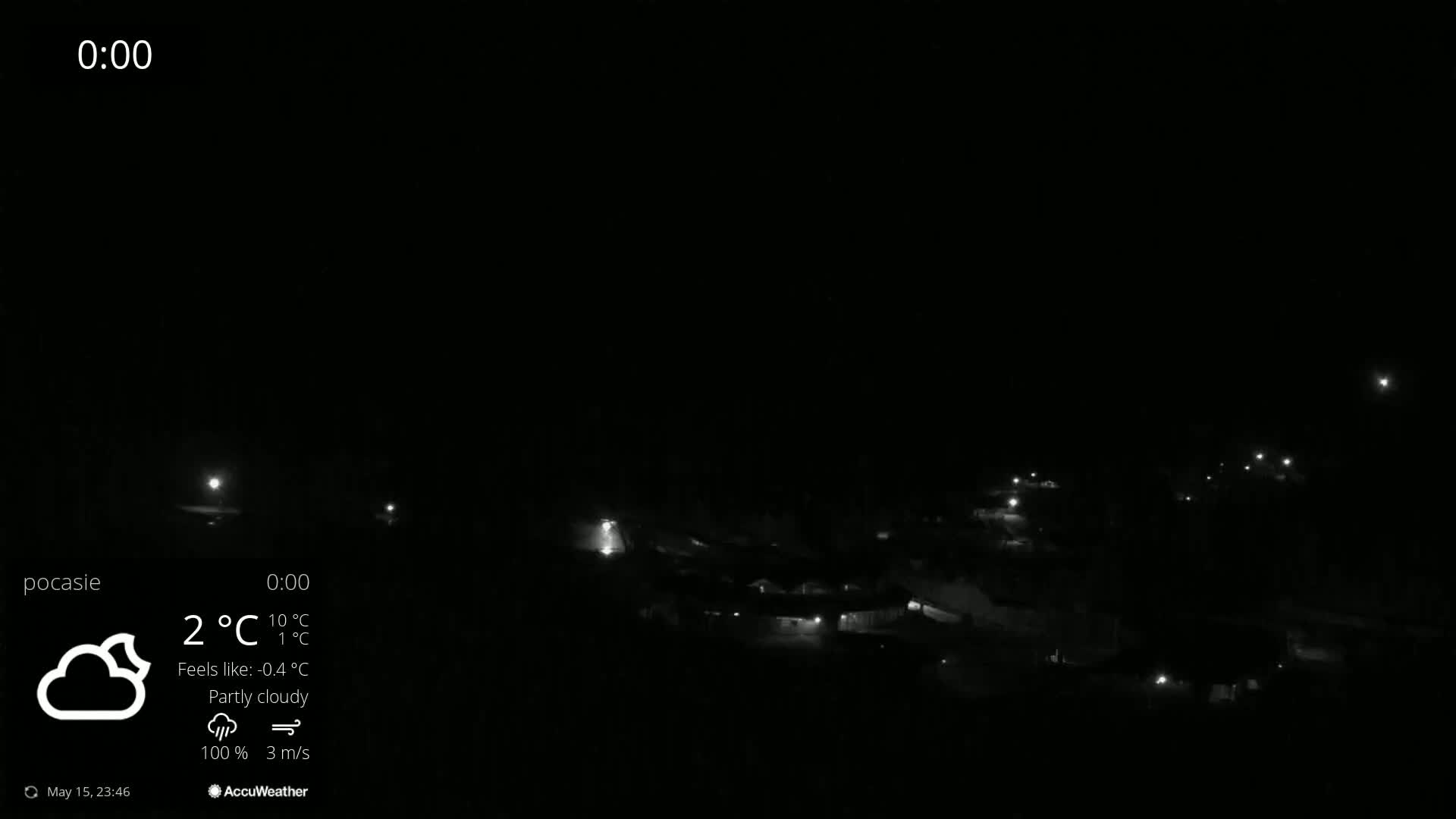 Meander Oravice Village Ski Slopes & Osobita Mountain Live Cam - Vitanova, Tvrdosin, Zilina, Slovakia