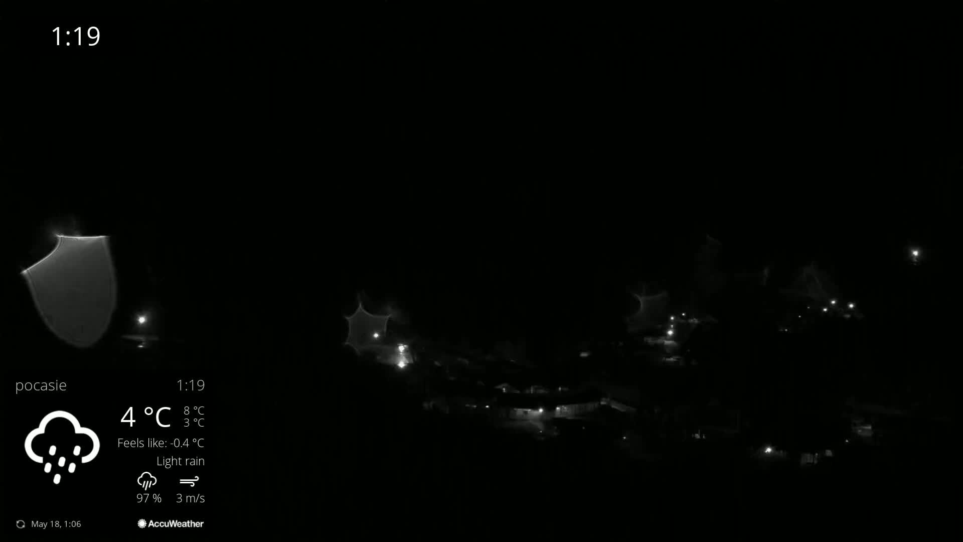 Meander Oravice Village Ski Slopes & Osobita Mountain Live Cam - Vitanova, Tvrdosin, Zilina, Slovakia
