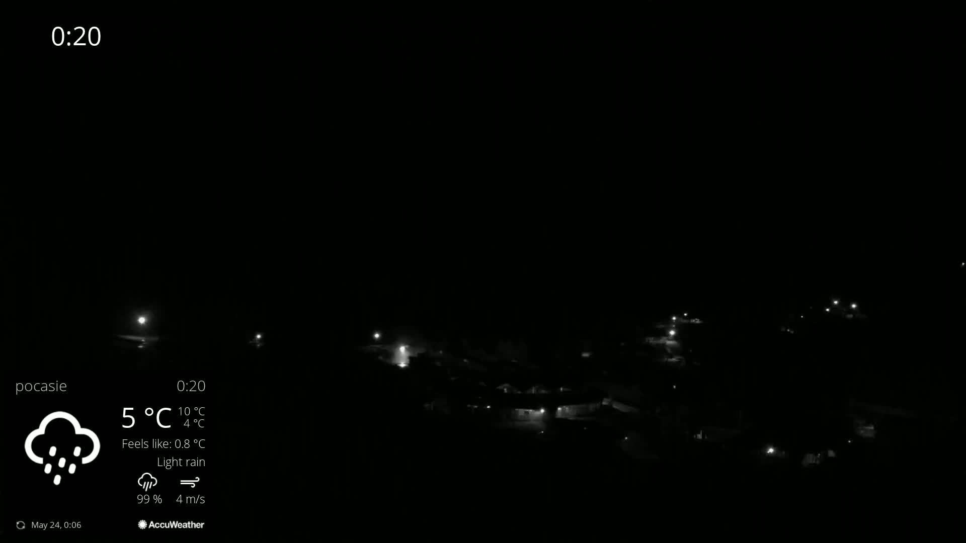 Meander Oravice Village Ski Slopes & Osobita Mountain Live Cam - Vitanova, Tvrdosin, Zilina, Slovakia