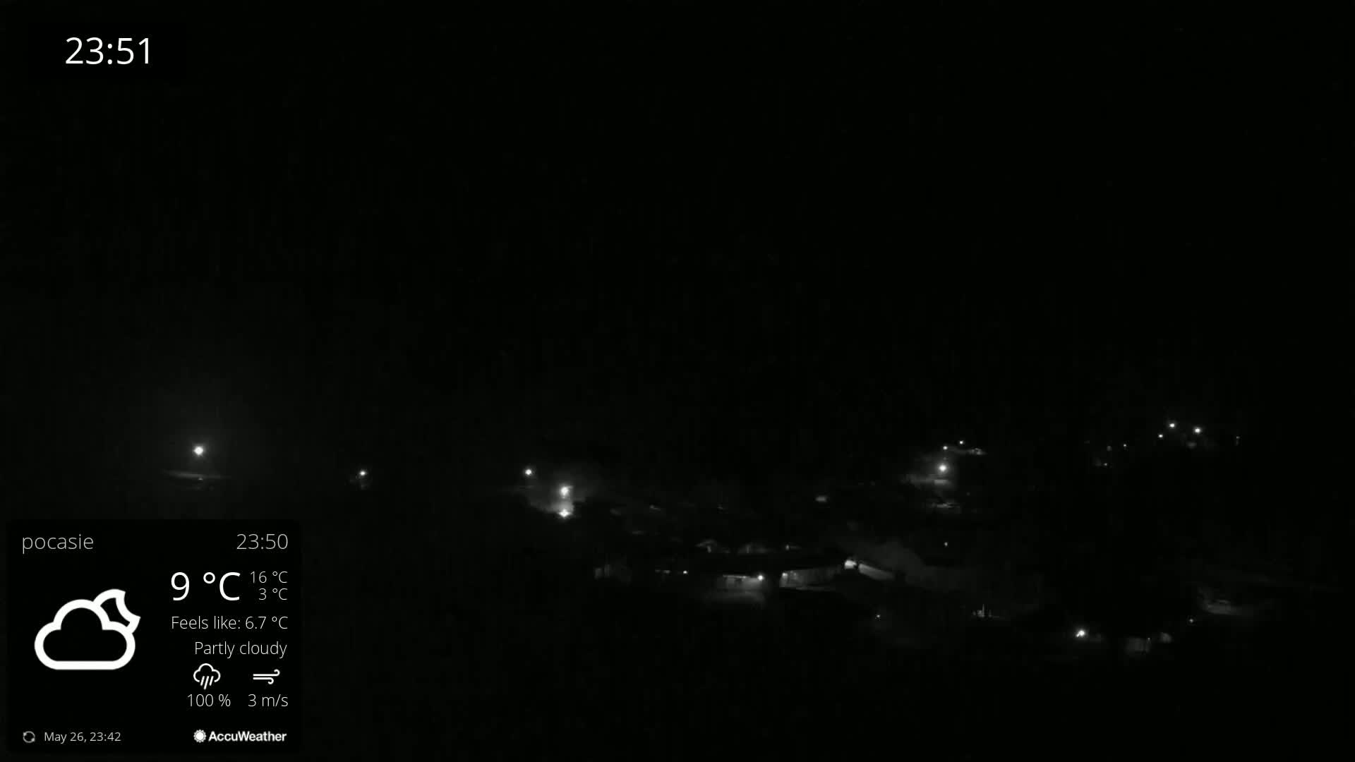 Meander Oravice Village Ski Slopes & Osobita Mountain Live Cam - Vitanova, Tvrdosin, Zilina, Slovakia