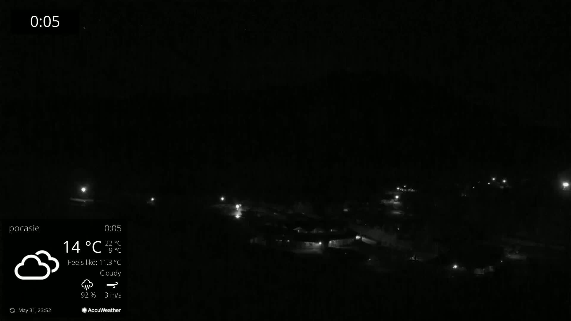 Meander Oravice Village Ski Slopes & Osobita Mountain Live Cam - Vitanova, Tvrdosin, Zilina, Slovakia