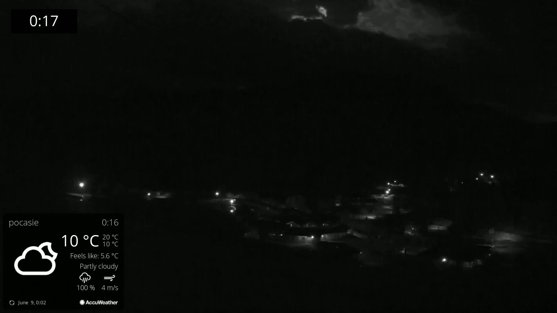 Meander Oravice Village Ski Slopes & Osobita Mountain Live Cam - Vitanova, Tvrdosin, Zilina, Slovakia