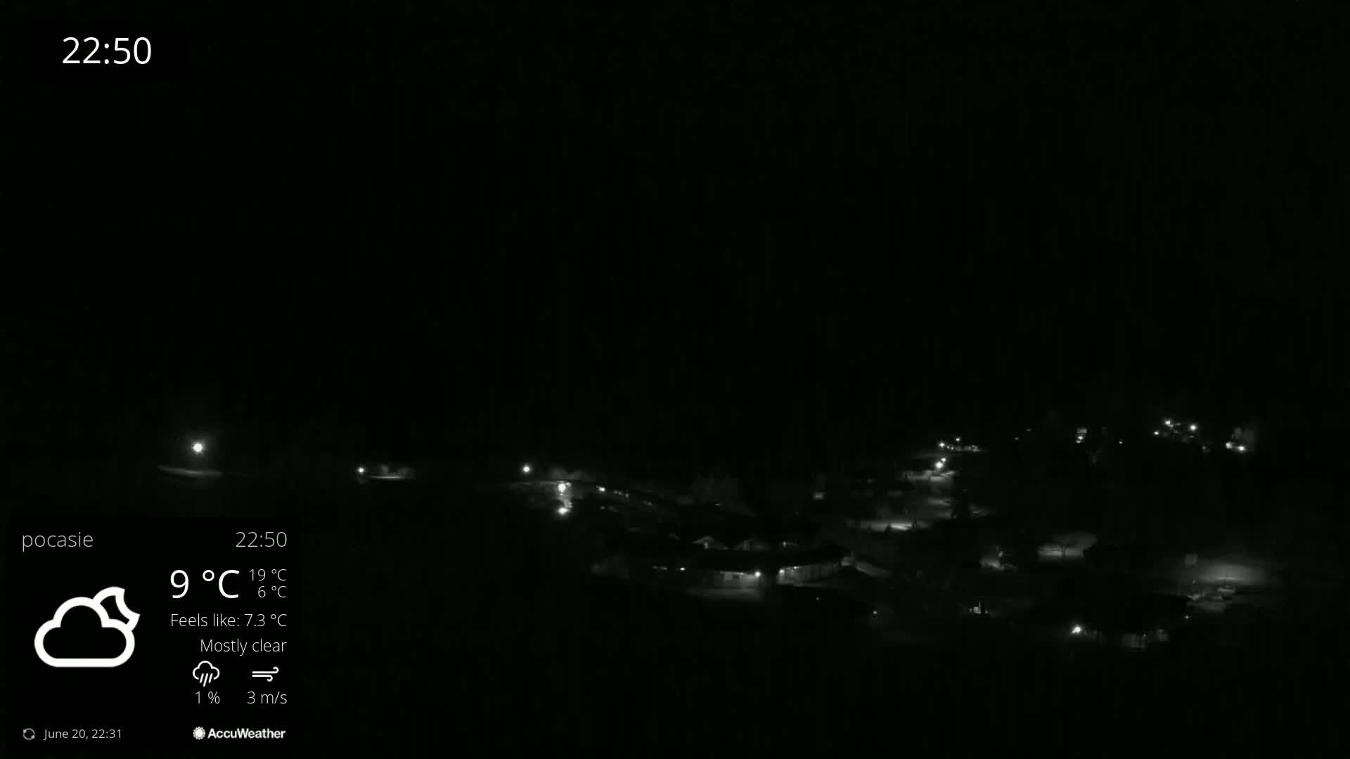 Meander Oravice Village Ski Slopes & Osobita Mountain Live Cam - Vitanova, Tvrdosin, Zilina, Slovakia