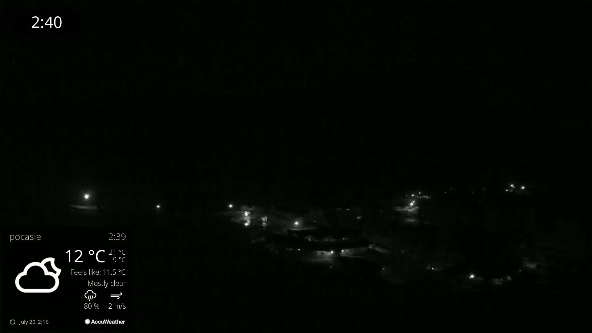 Meander Oravice Village Ski Slopes & Osobita Mountain Live Cam - Vitanova, Tvrdosin, Zilina, Slovakia