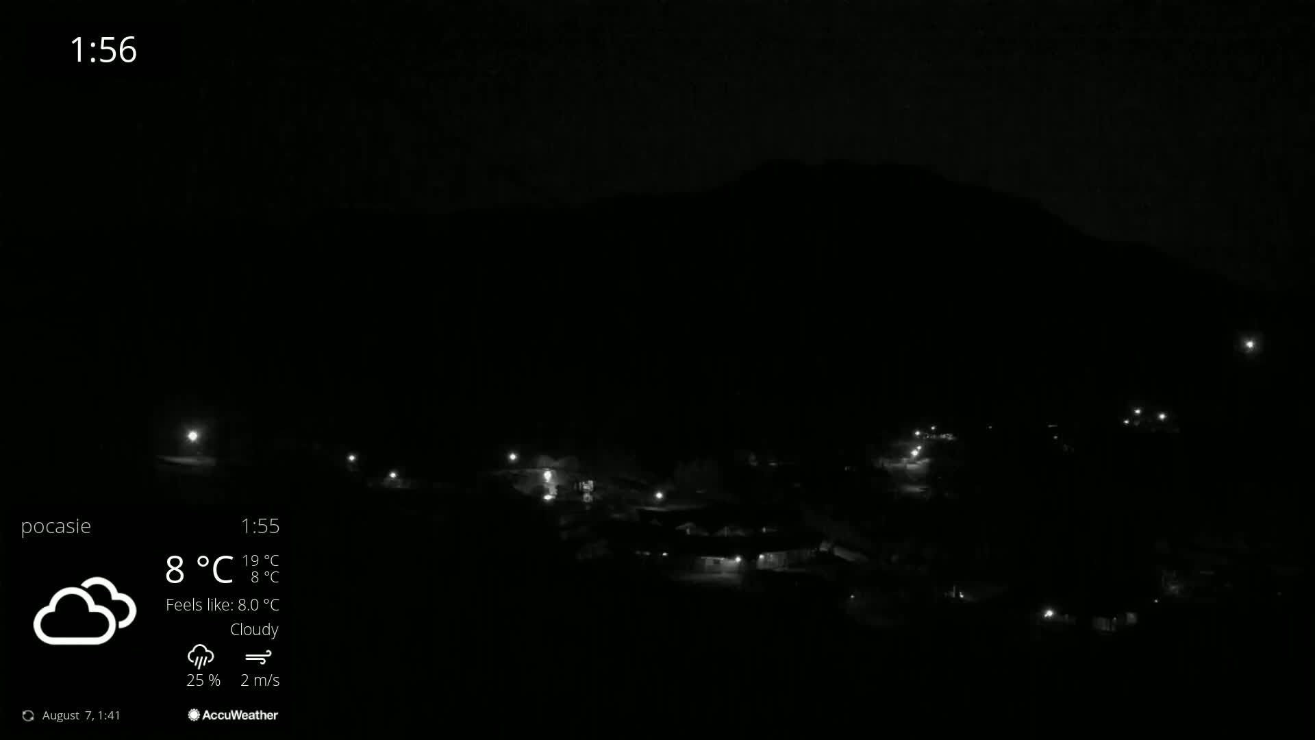 Meander Oravice Village Ski Slopes & Osobita Mountain Live Cam - Vitanova, Tvrdosin, Zilina, Slovakia