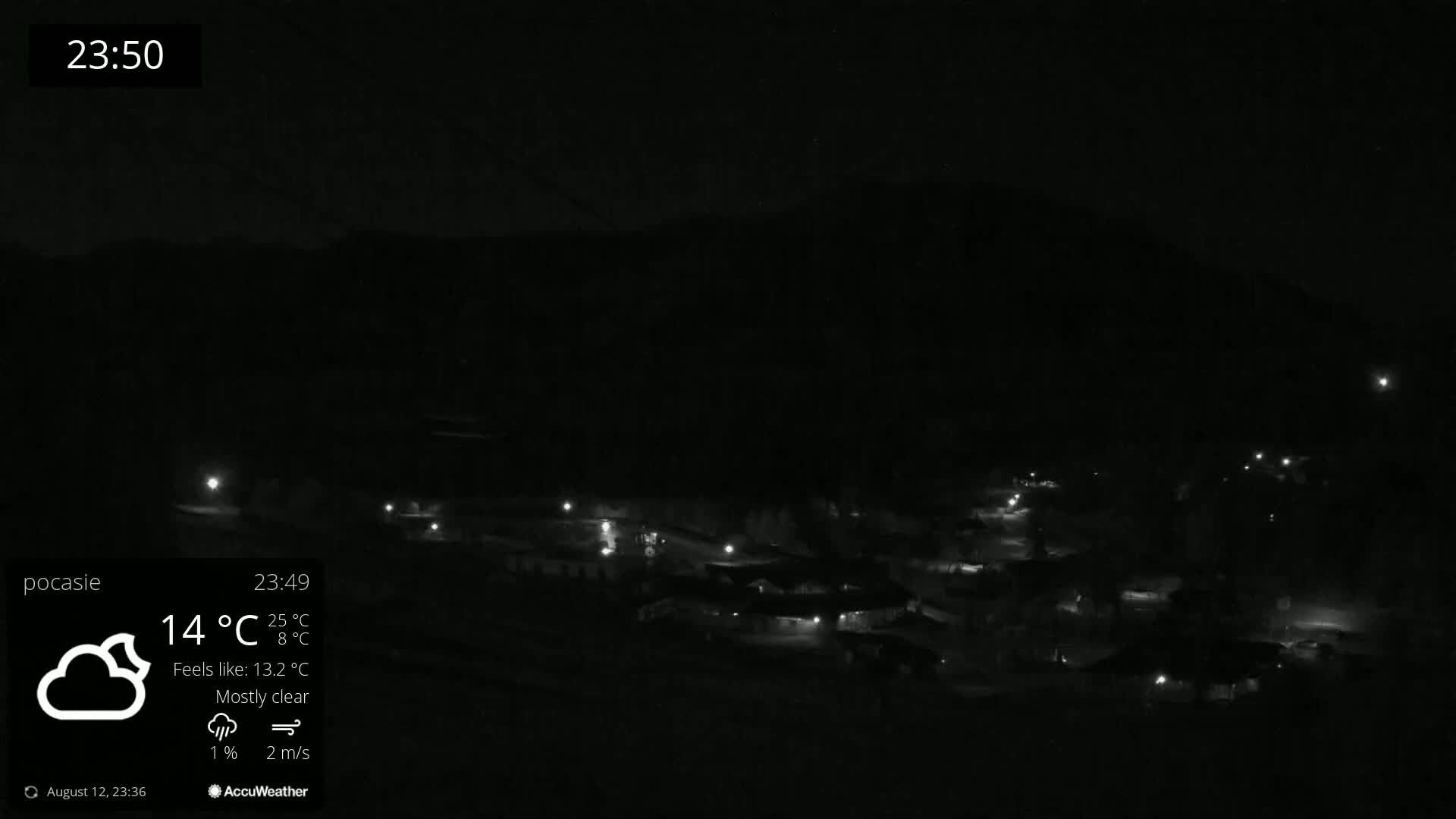 Meander Oravice Village Ski Slopes & Osobita Mountain Live Cam - Vitanova, Tvrdosin, Zilina, Slovakia