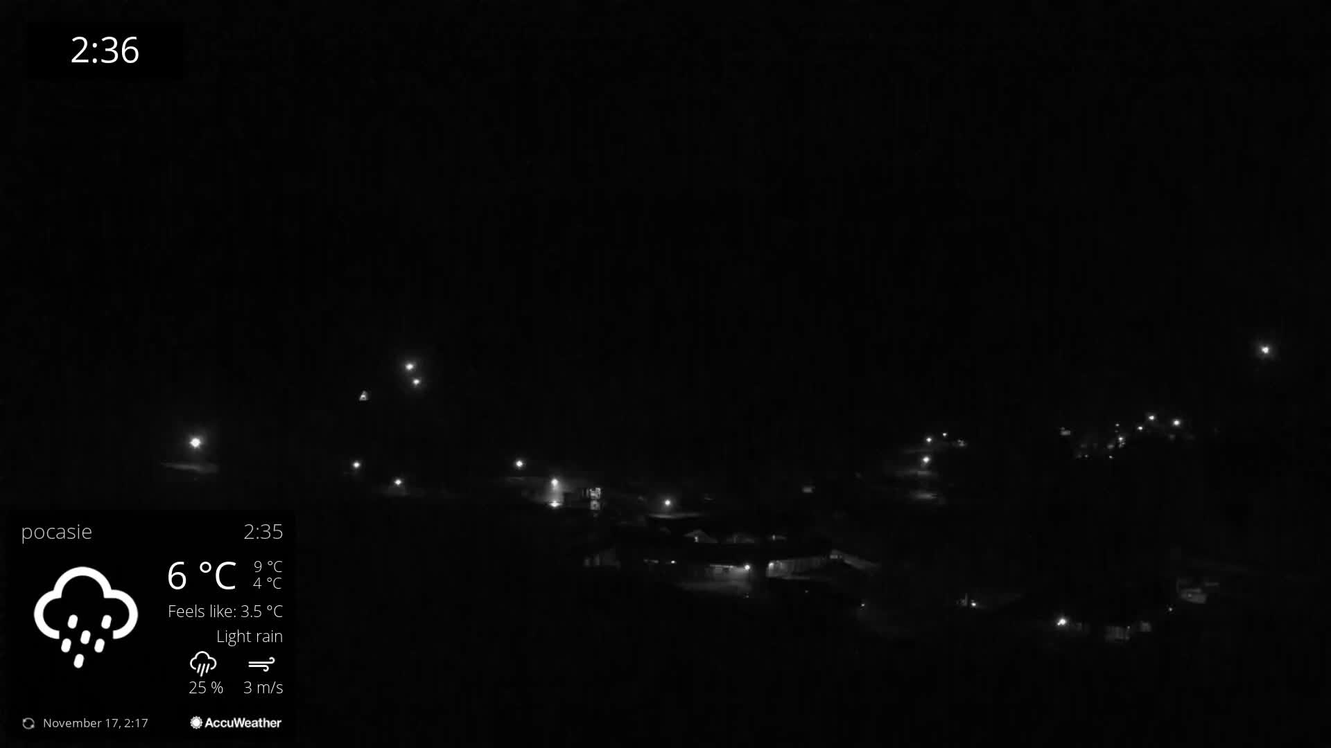 Meander Oravice Village Ski Slopes & Osobita Mountain Live Cam - Vitanova, Tvrdosin, Zilina, Slovakia