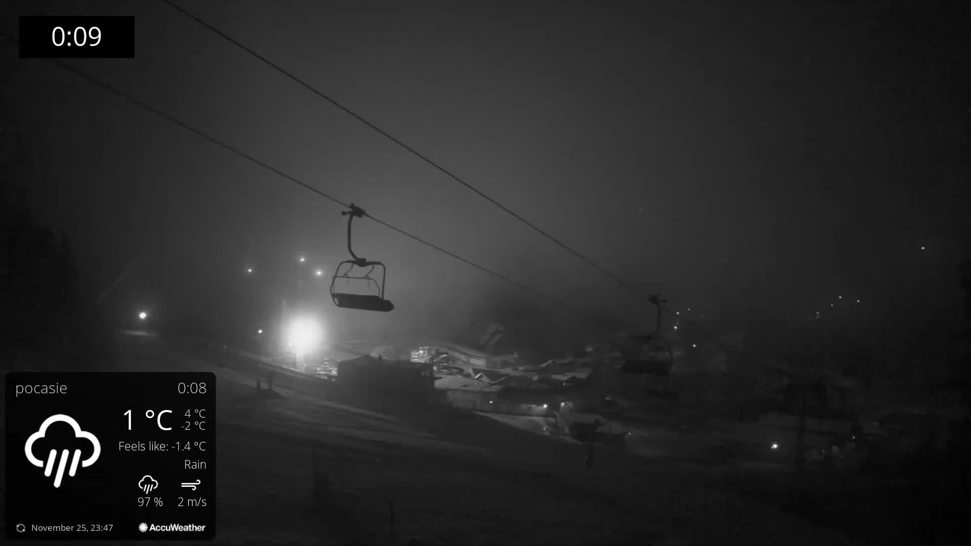 Meander Oravice Village Ski Slopes & Osobita Mountain Live Cam - Vitanova, Tvrdosin, Zilina, Slovakia