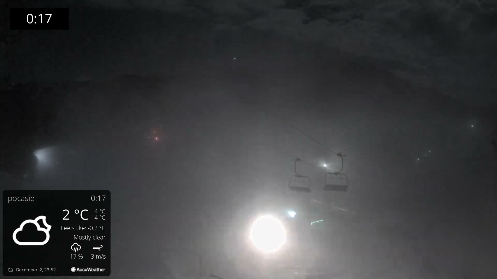 Meander Oravice Village Ski Slopes & Osobita Mountain Live Cam - Vitanova, Tvrdosin, Zilina, Slovakia