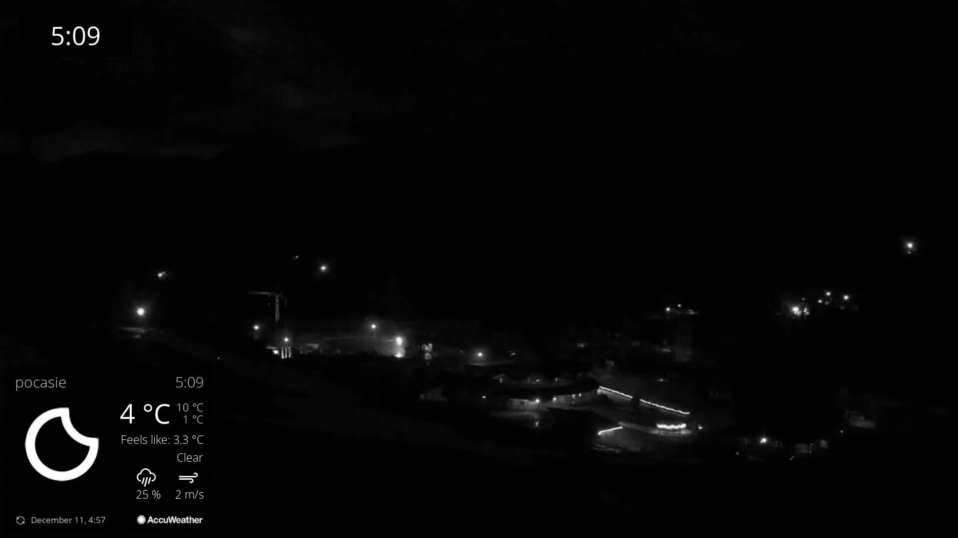 Meander Oravice Village Ski Slopes & Osobita Mountain Live Cam - Vitanova, Tvrdosin, Zilina, Slovakia