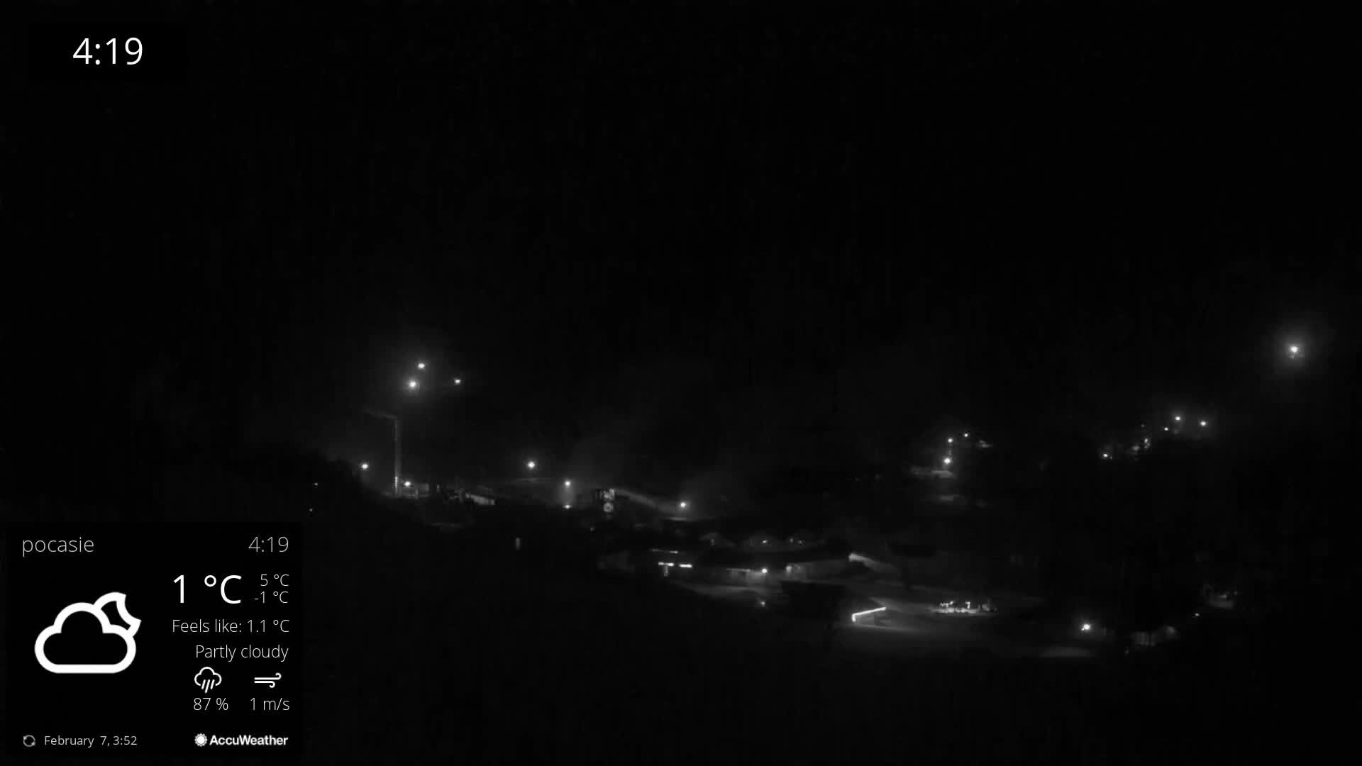Meander Oravice Village Ski Slopes & Osobita Mountain Live Cam - Vitanova, Tvrdosin, Zilina, Slovakia