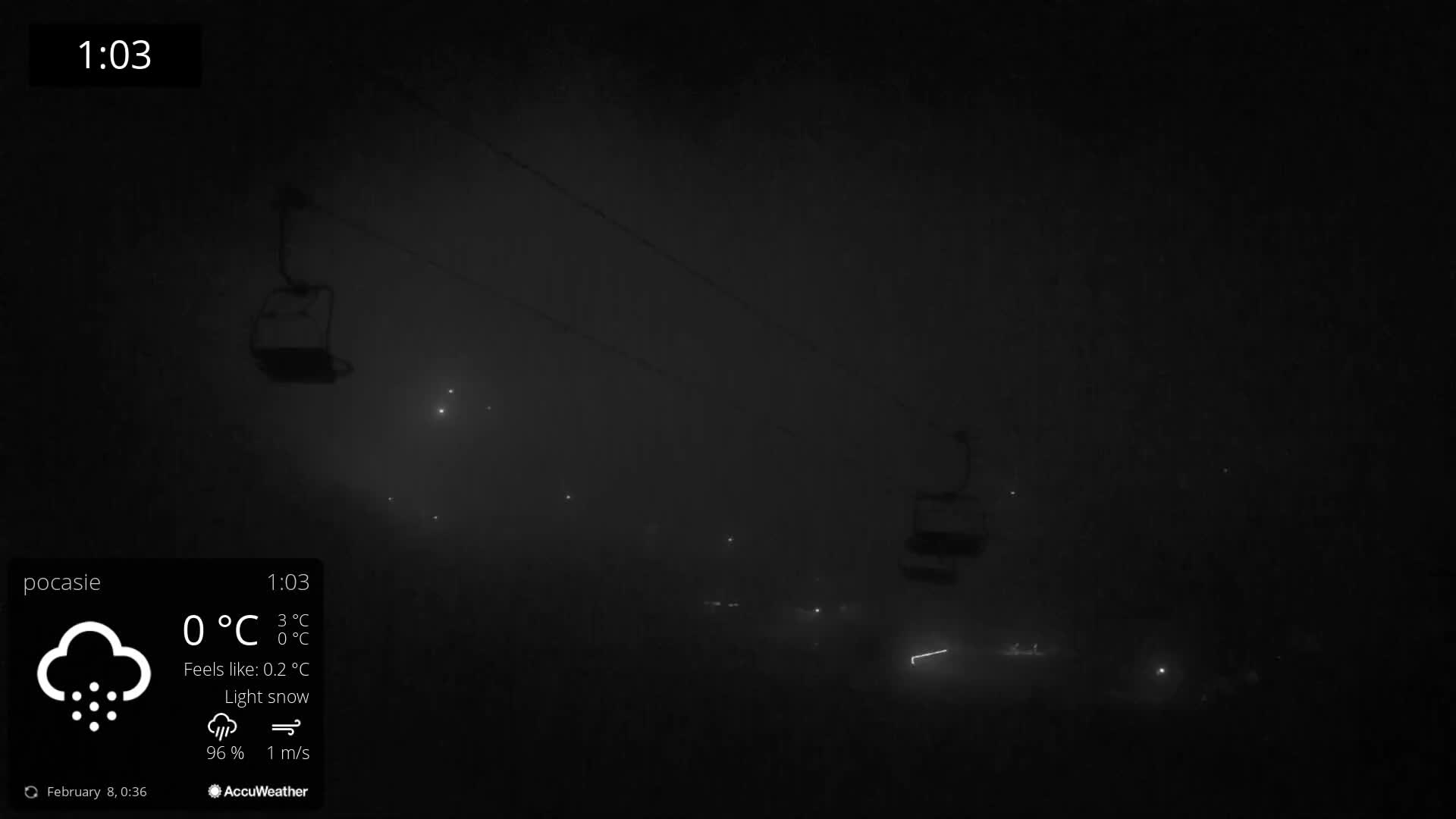 Meander Oravice Village Ski Slopes & Osobita Mountain Live Cam - Vitanova, Tvrdosin, Zilina, Slovakia