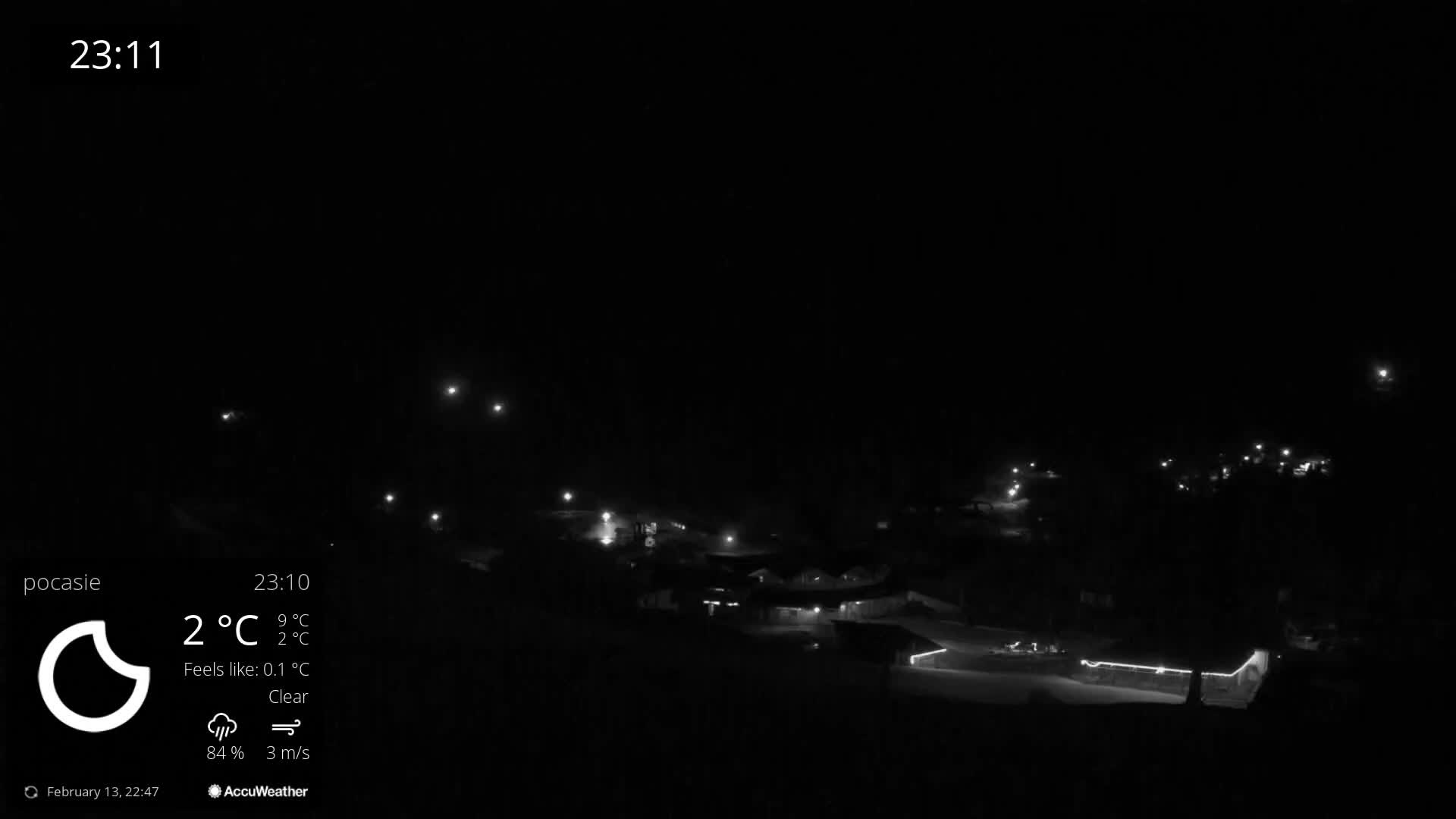 Meander Oravice Village Ski Slopes & Osobita Mountain Live Cam - Vitanova, Tvrdosin, Zilina, Slovakia