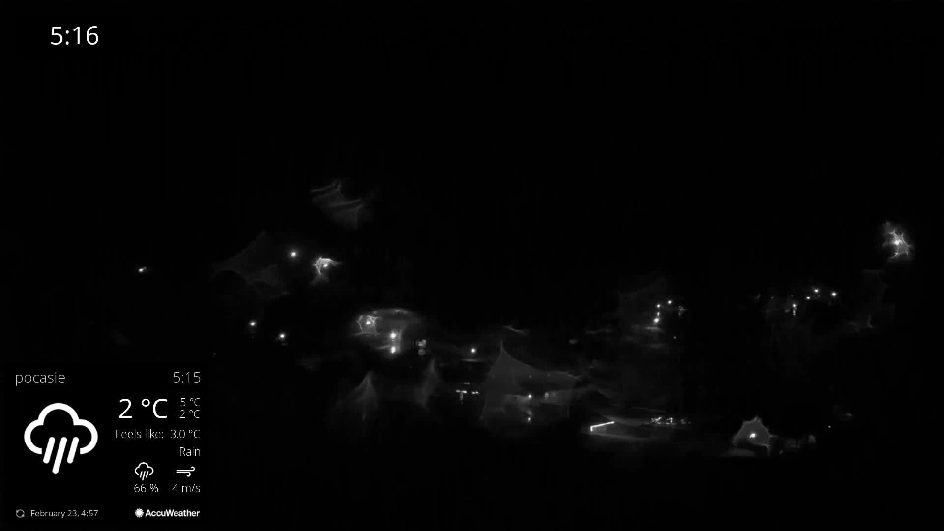 Meander Oravice Village Ski Slopes & Osobita Mountain Live Cam - Vitanova, Tvrdosin, Zilina, Slovakia