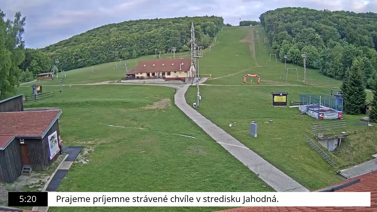 Jahodna Ski Slope West View Live Cam - Sever, Kosice 1, Kosice, Slovakia