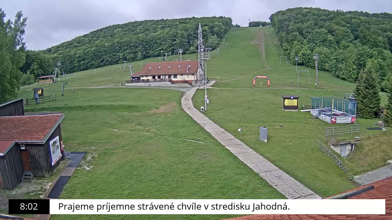 Jahodna Ski Slope West View Live Cam - Sever, Kosice 1, Kosice, Slovakia