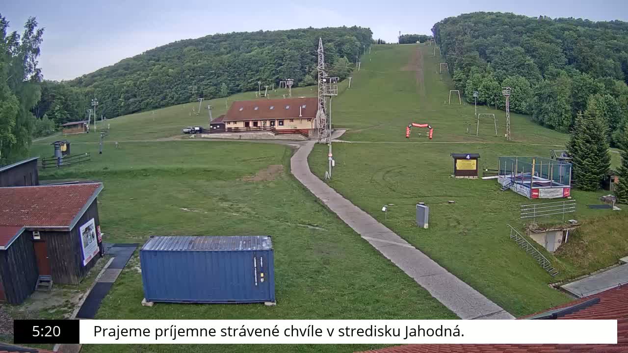 Jahodna Ski Slope West View Live Cam - Sever, Kosice 1, Kosice, Slovakia