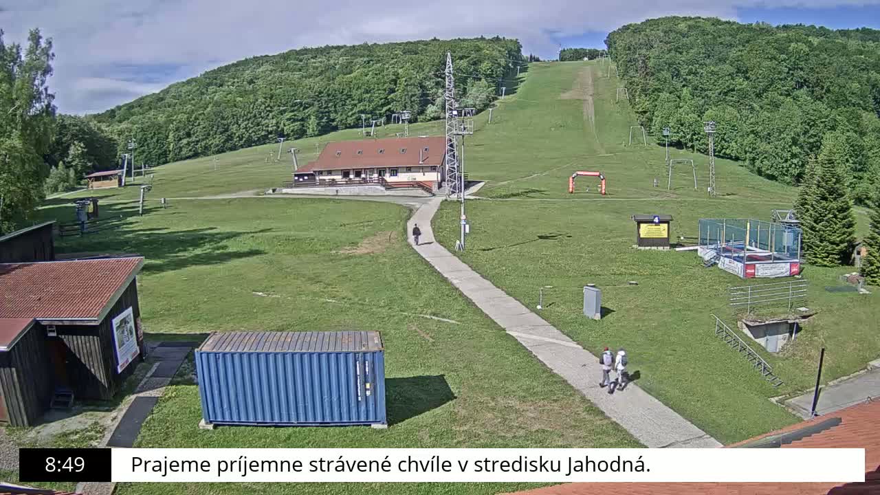 Jahodna Ski Slope West View Live Cam - Sever, Kosice 1, Kosice, Slovakia