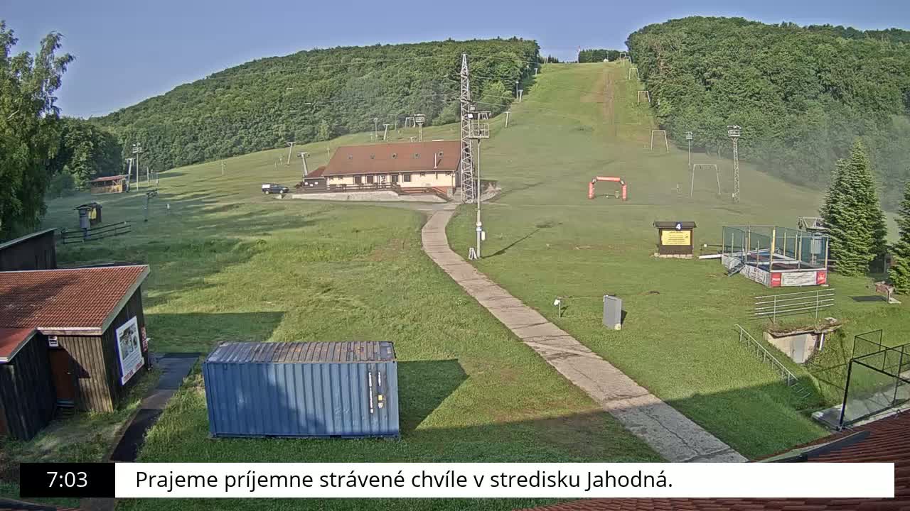 Jahodna Ski Slope West View Live Cam - Sever, Kosice 1, Kosice, Slovakia