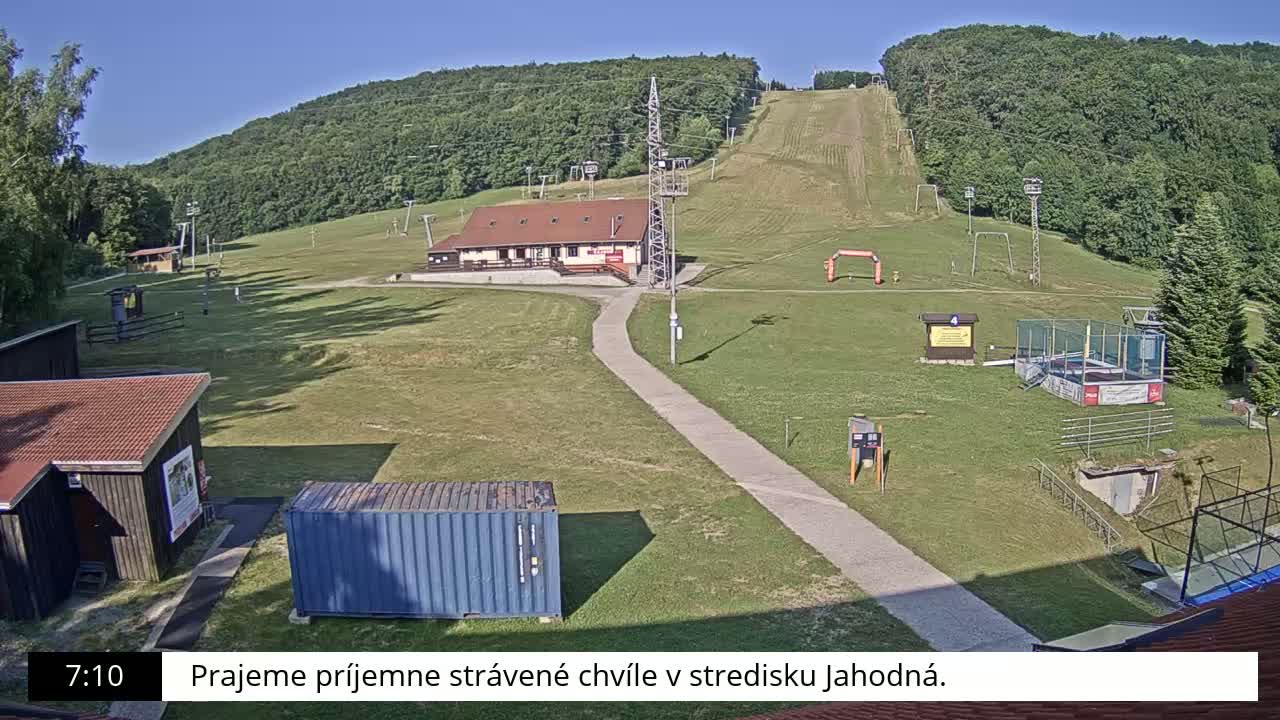 Jahodna Ski Slope West View Live Cam - Sever, Kosice 1, Kosice, Slovakia
