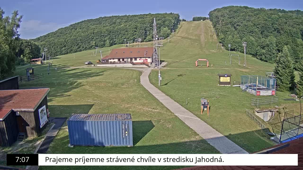Jahodna Ski Slope West View Live Cam - Sever, Kosice 1, Kosice, Slovakia