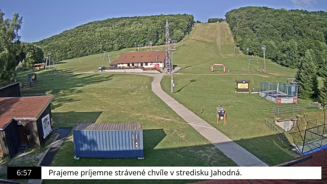 Jahodna Ski Slope West View Live Cam - Sever, Kosice 1, Kosice, Slovakia