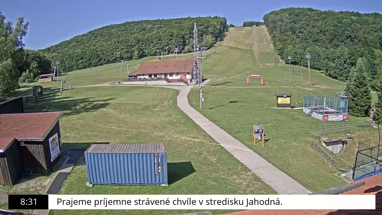 Jahodna Ski Slope West View Live Cam - Sever, Kosice 1, Kosice, Slovakia
