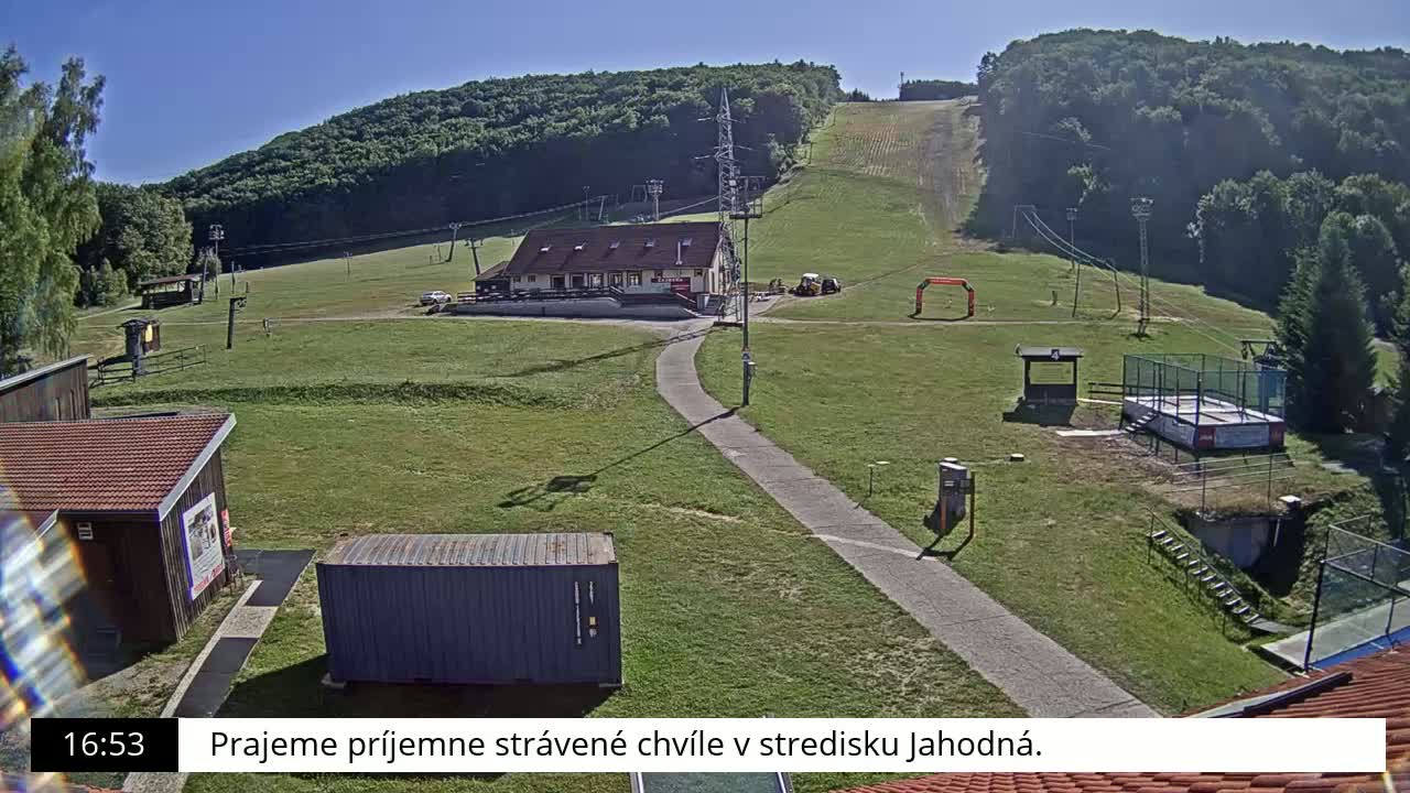 Jahodna Ski Slope West View Live Cam - Sever, Kosice 1, Kosice, Slovakia