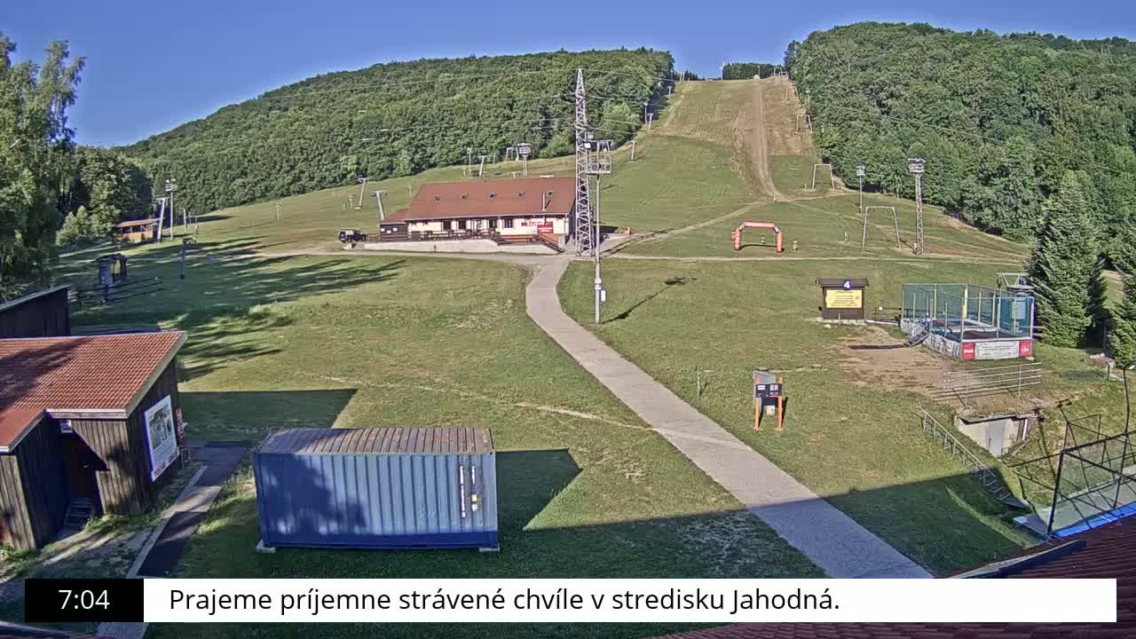 Jahodna Ski Slope West View Live Cam - Sever, Kosice 1, Kosice, Slovakia