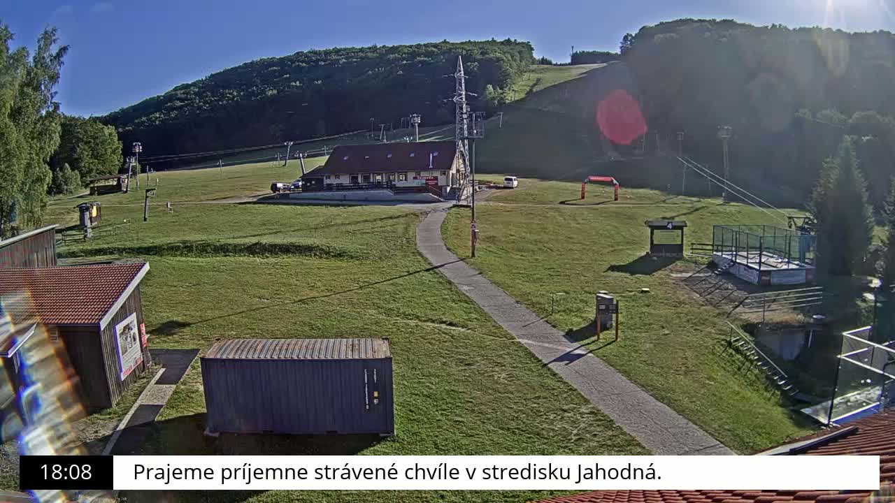Jahodna Ski Slope West View Live Cam - Sever, Kosice 1, Kosice, Slovakia