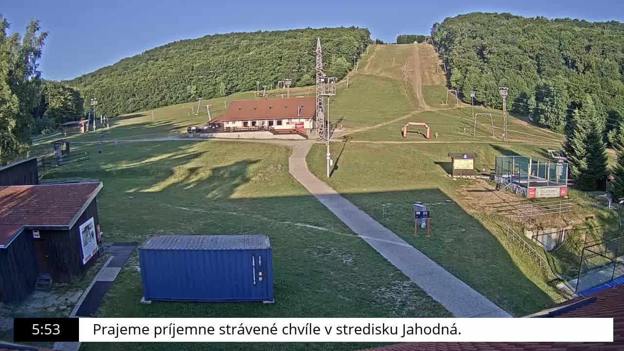 Jahodna Ski Slope West View Live Cam - Sever, Kosice 1, Kosice, Slovakia