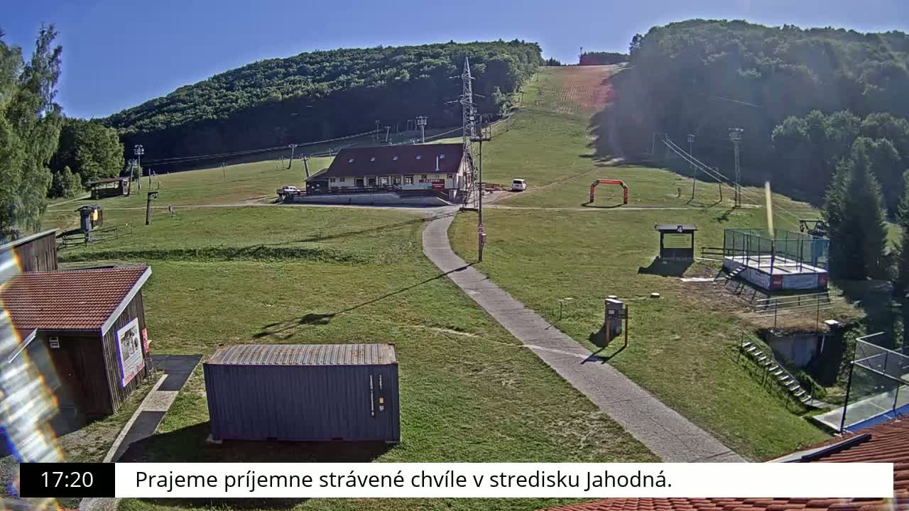 Jahodna Ski Slope West View Live Cam - Sever, Kosice 1, Kosice, Slovakia