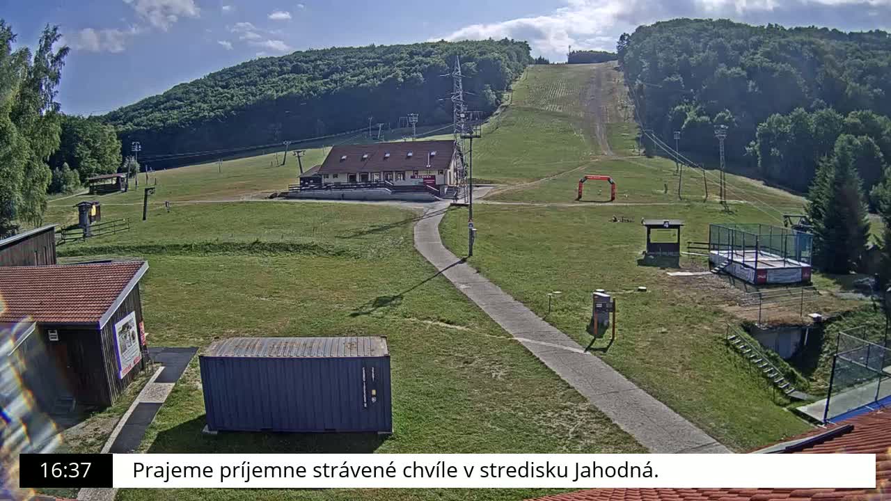 Jahodna Ski Slope West View Live Cam - Sever, Kosice 1, Kosice, Slovakia