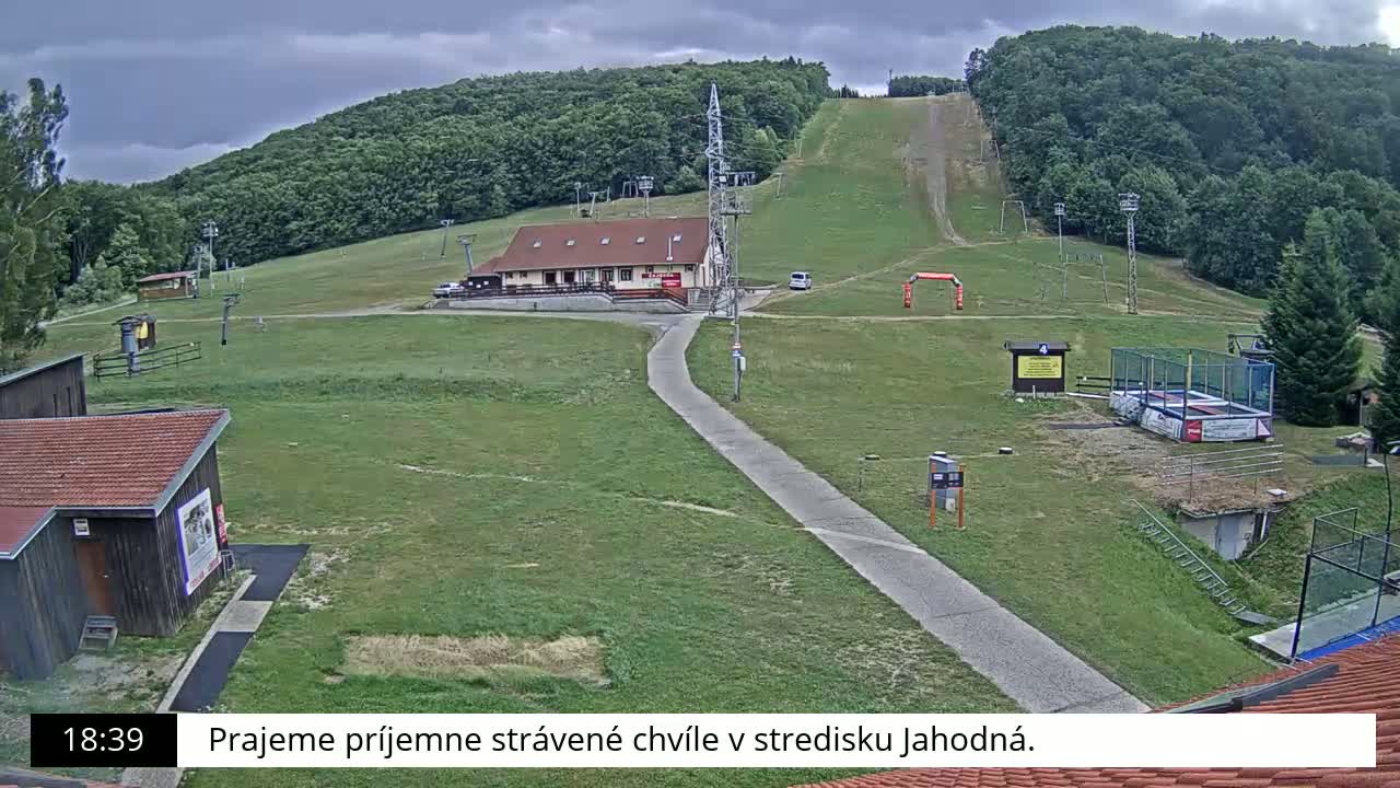 Jahodna Ski Slope West View Live Cam - Sever, Kosice 1, Kosice, Slovakia
