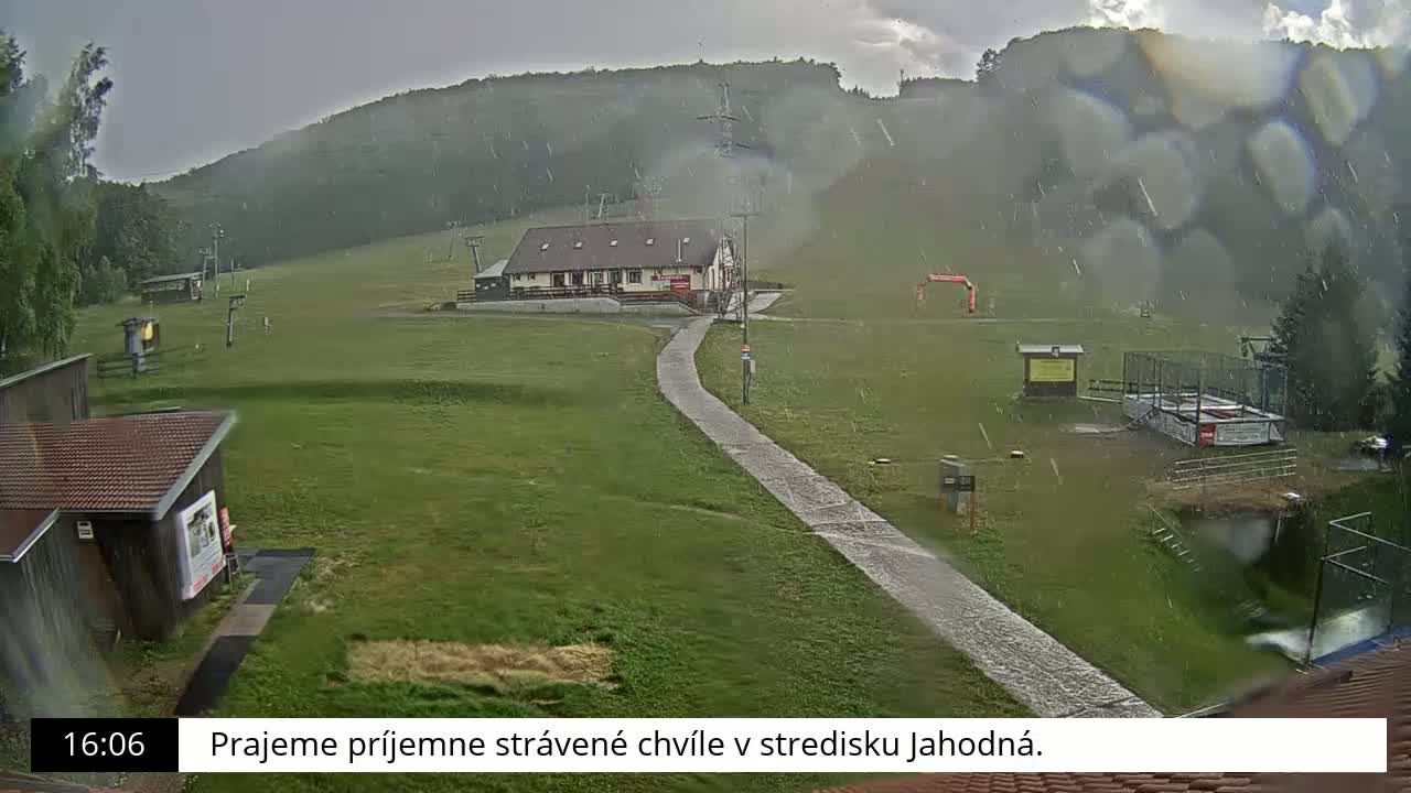 Jahodna Ski Slope West View Live Cam - Sever, Kosice 1, Kosice, Slovakia