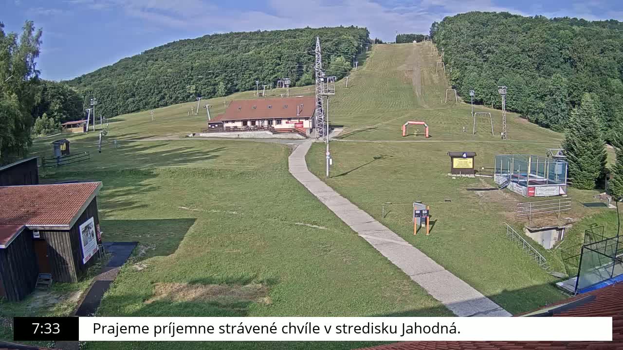 Jahodna Ski Slope West View Live Cam - Sever, Kosice 1, Kosice, Slovakia