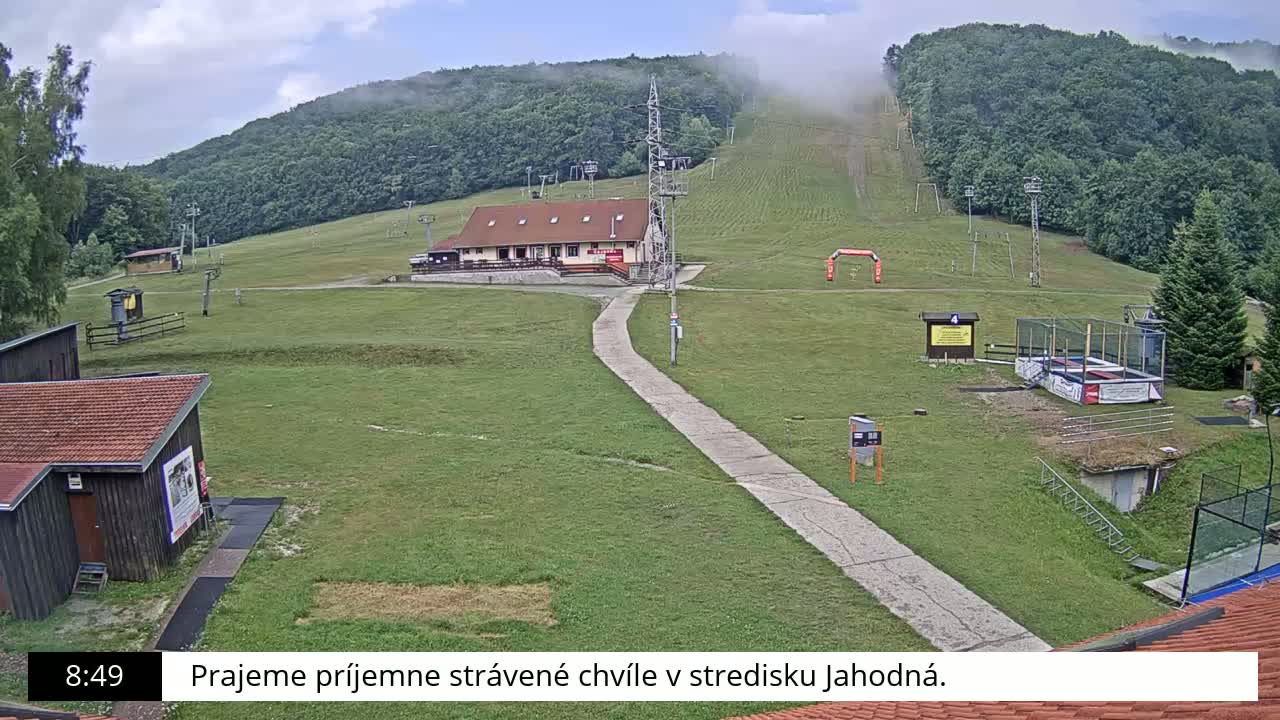 Jahodna Ski Slope West View Live Cam - Sever, Kosice 1, Kosice, Slovakia