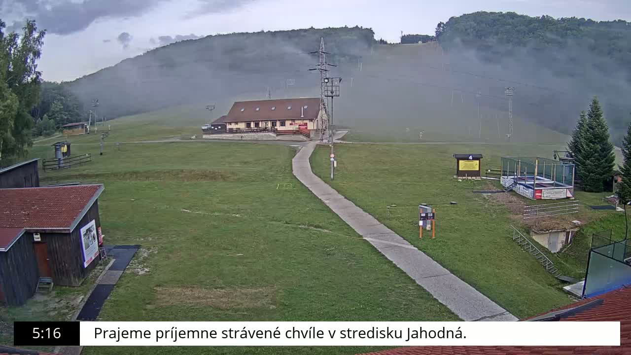 Jahodna Ski Slope West View Live Cam - Sever, Kosice 1, Kosice, Slovakia