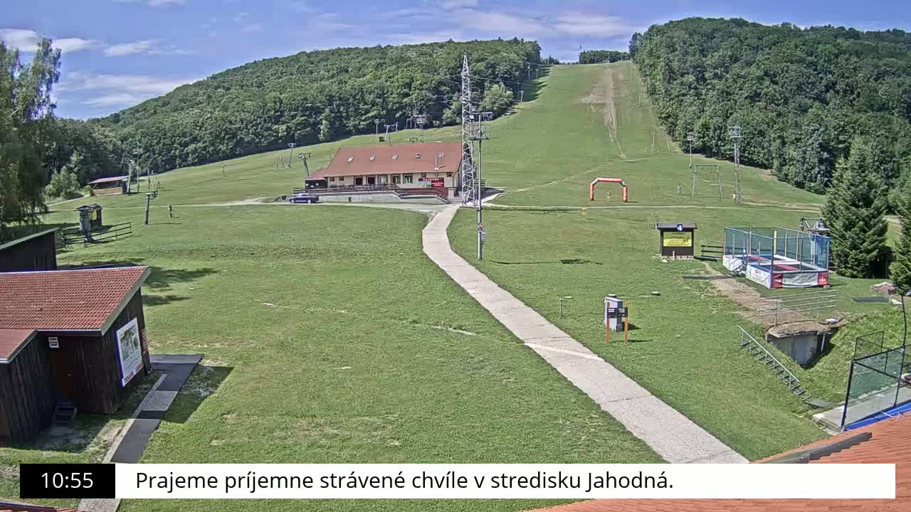Jahodna Ski Slope West View Live Cam - Sever, Kosice 1, Kosice, Slovakia