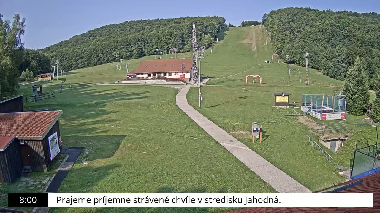 Jahodna Ski Slope West View Live Cam - Sever, Kosice 1, Kosice, Slovakia