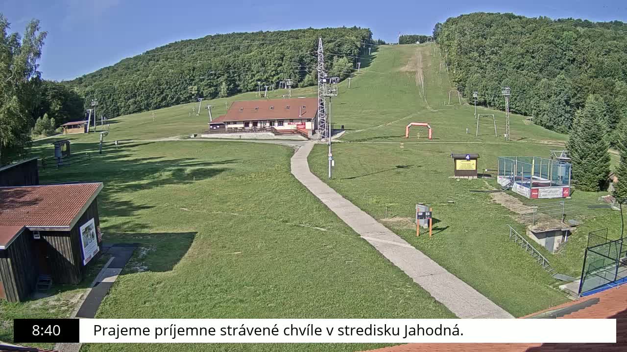 Jahodna Ski Slope West View Live Cam - Sever, Kosice 1, Kosice, Slovakia