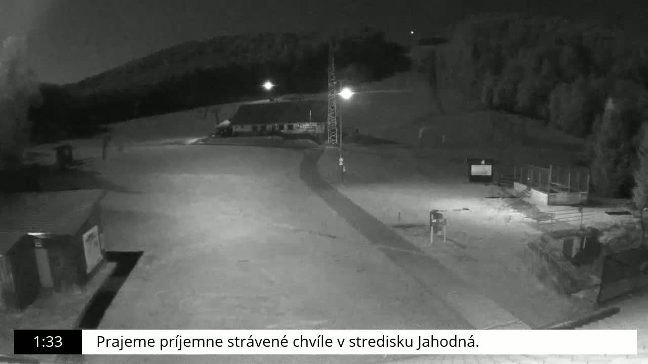 Jahodna Ski Slope West View Live Cam - Sever, Kosice 1, Kosice, Slovakia