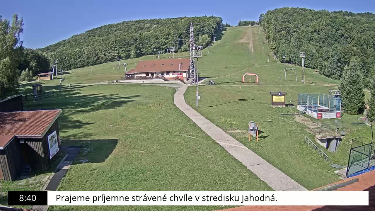 Jahodna Ski Slope West View Live Cam - Sever, Kosice 1, Kosice, Slovakia