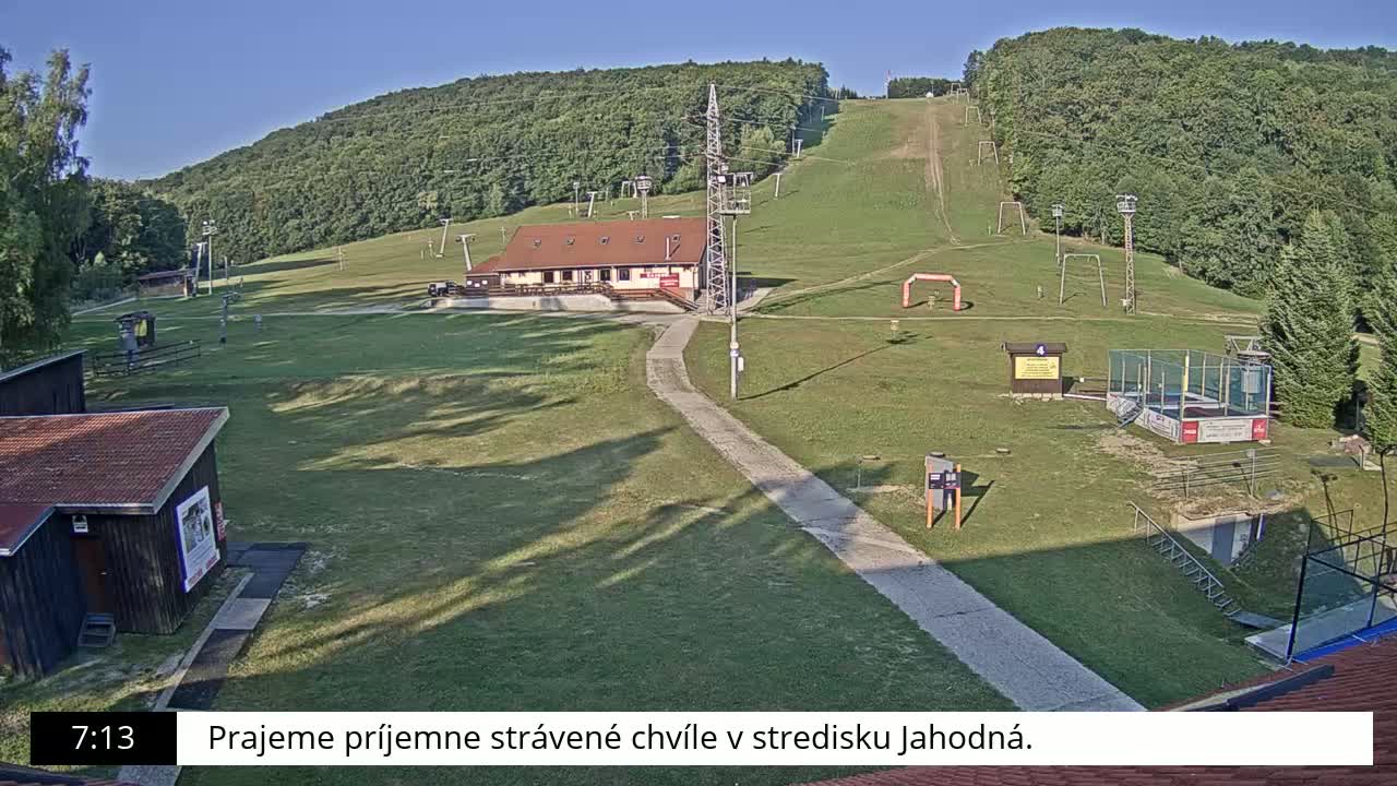 Jahodna Ski Slope West View Live Cam - Sever, Kosice 1, Kosice, Slovakia
